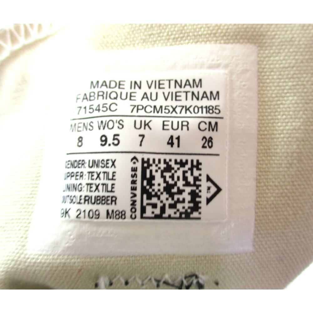 New CONVERSE Run Star Motion Hi Canvas Platform Sneaker Unisex M / 8 W / 9.5 - Picture 8 of 10